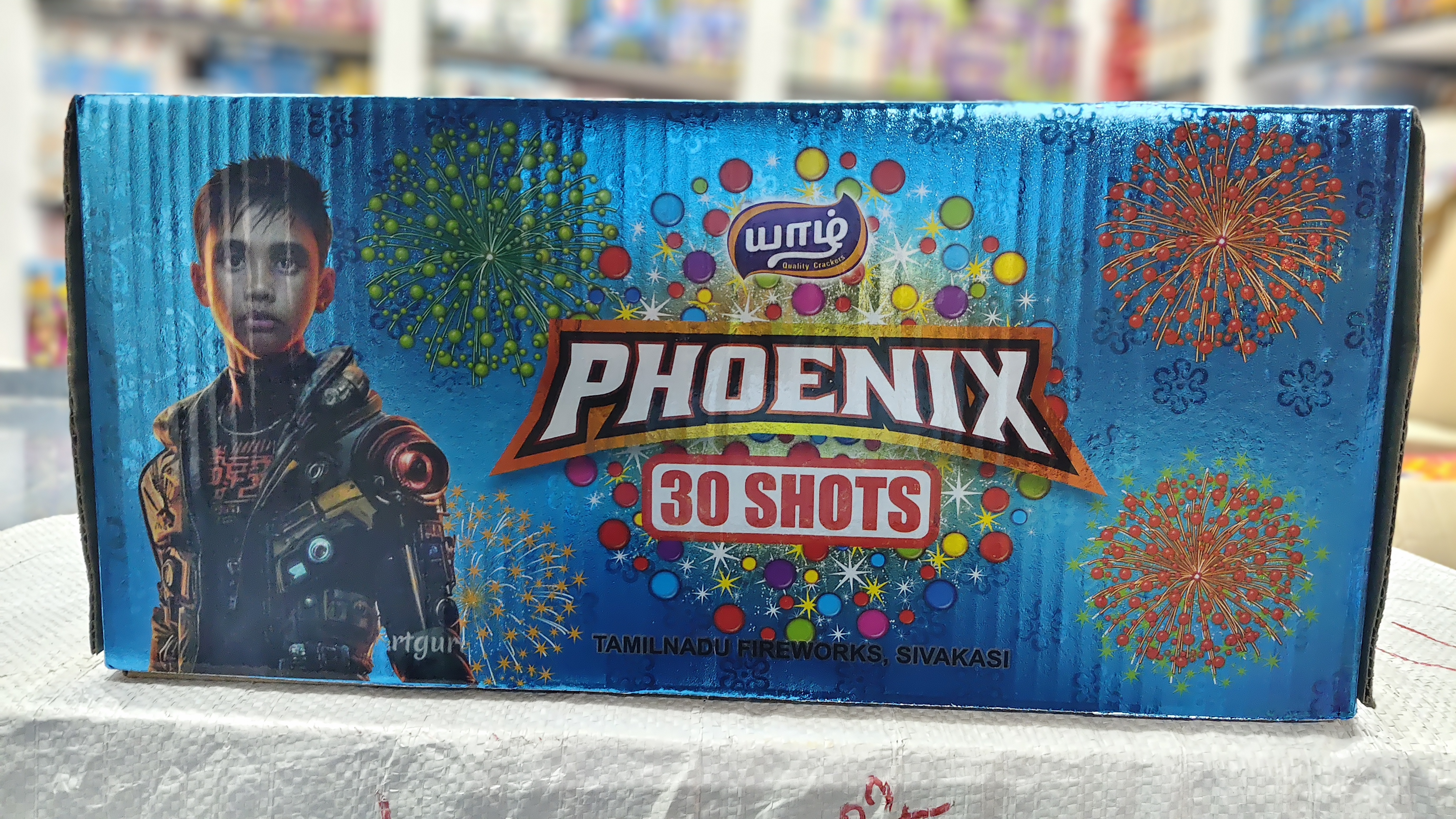 30 Shot Multi Colour